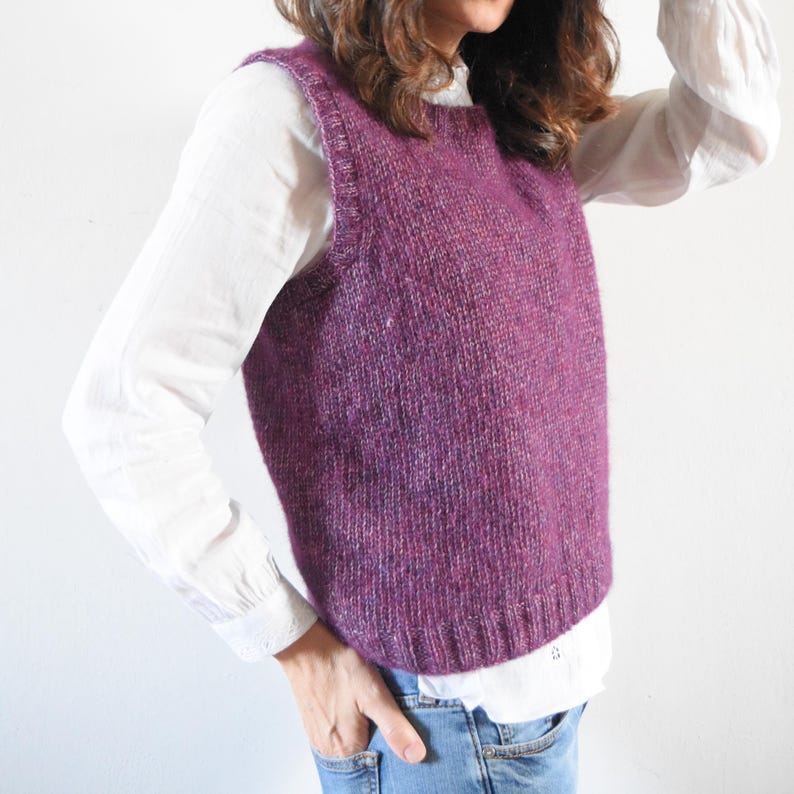 Classic Vest Knitting Pattern