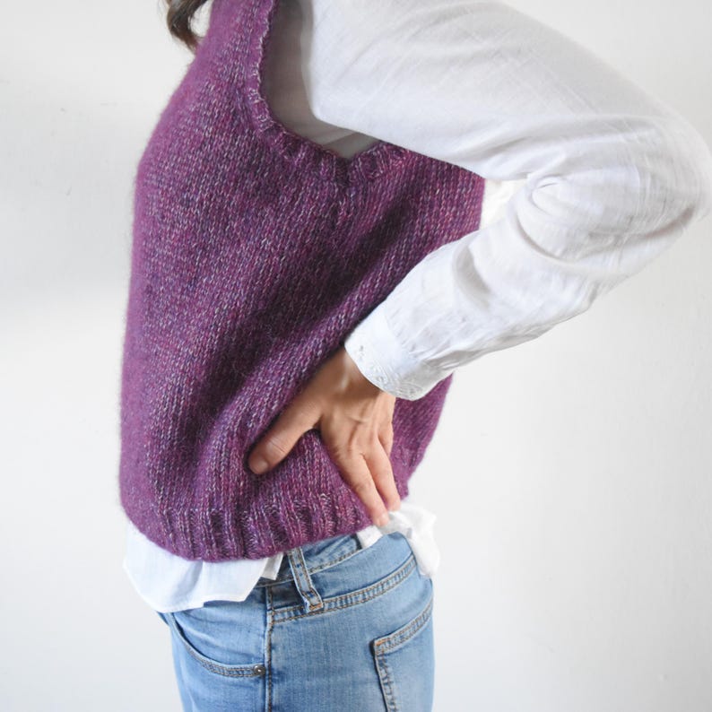 Classic Vest Knitting Pattern