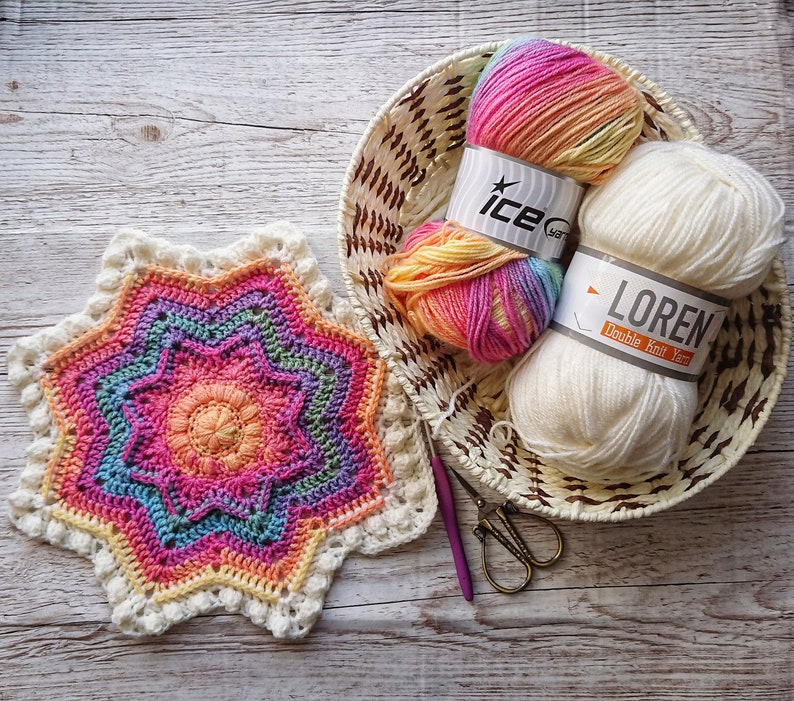 Star Blanket Crochet Pattern