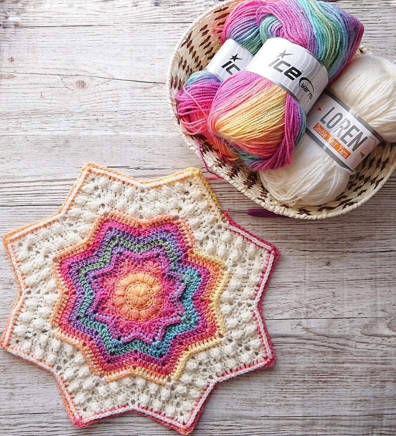 Star Blanket Crochet Pattern