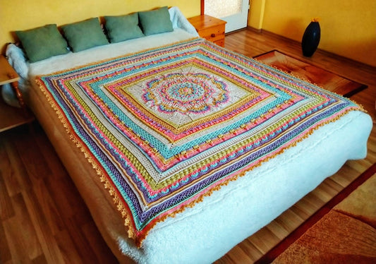 Astral Charm Blanket Crochet Pattern