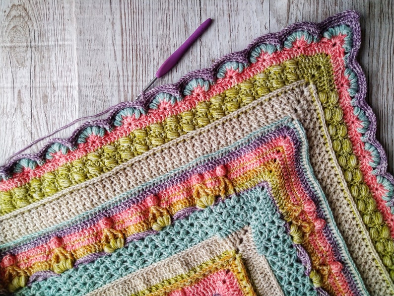 Astral Charm Blanket Crochet Pattern