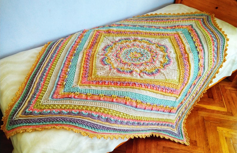 Astral Charm Blanket Crochet Pattern