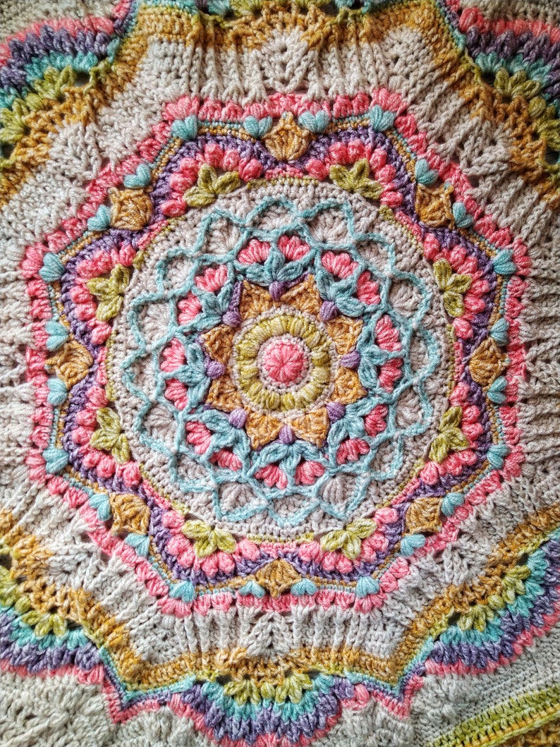 Astral Charm Blanket Crochet Pattern