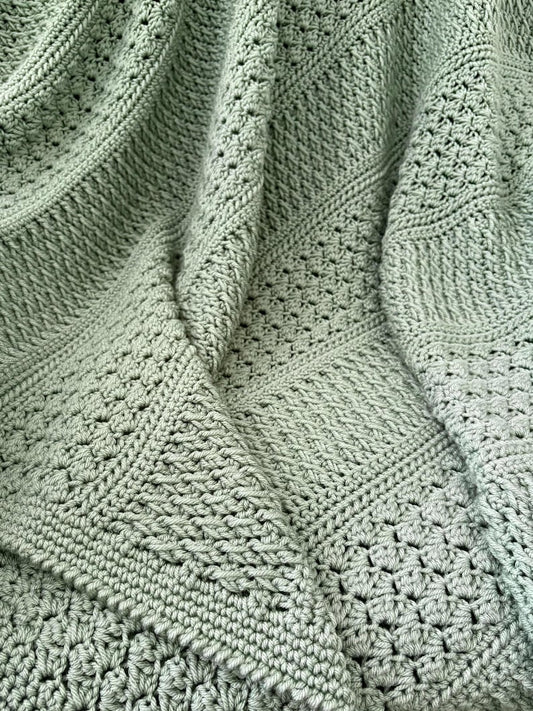 Forest Blanket Crochet Pattern