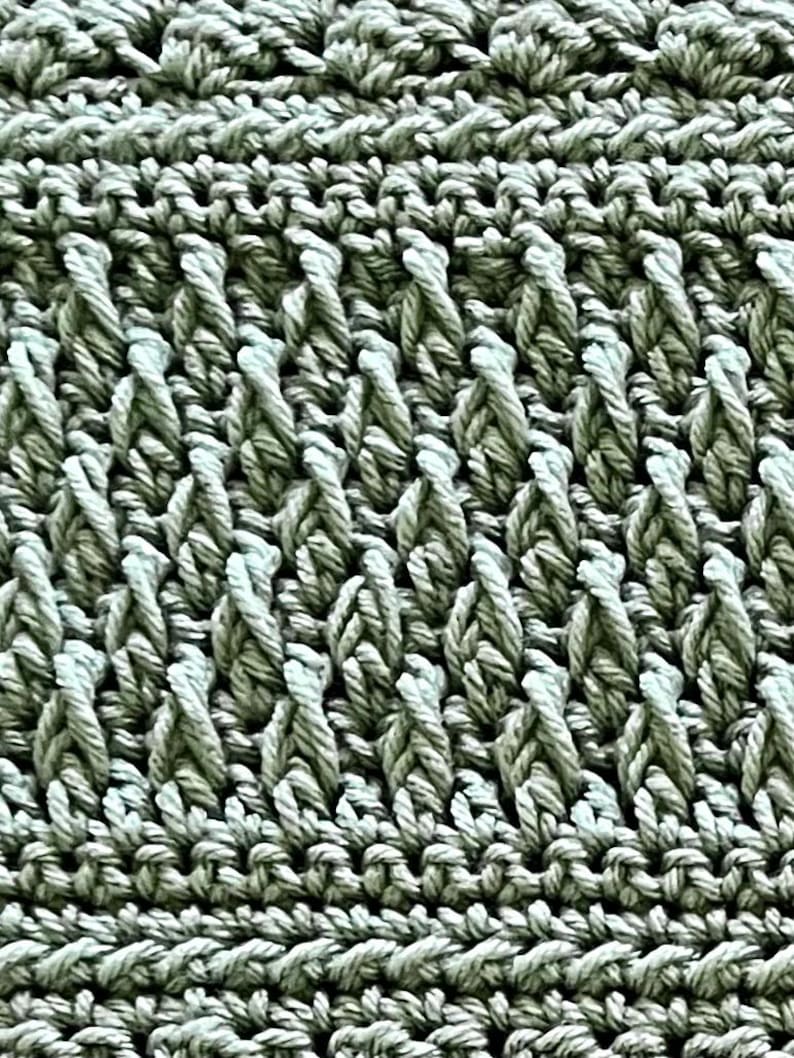 Forest Blanket Crochet Pattern