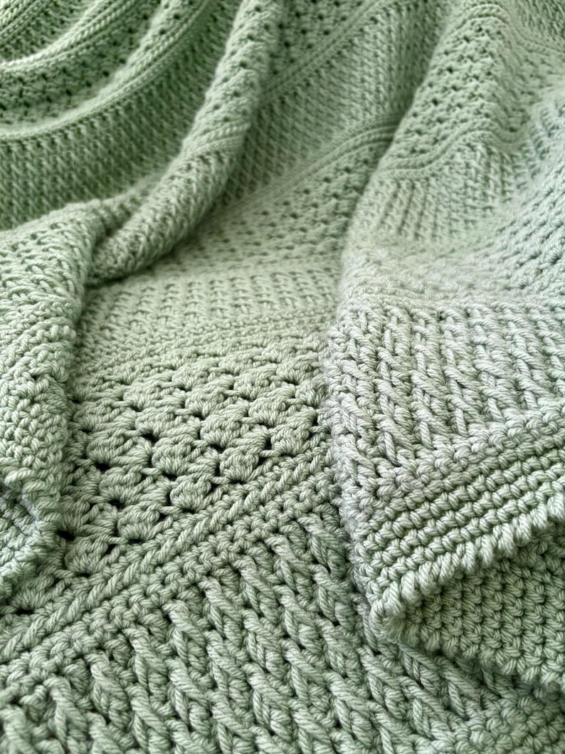 Forest Blanket Crochet Pattern