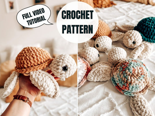 Turtle Friend Crochet Pattern