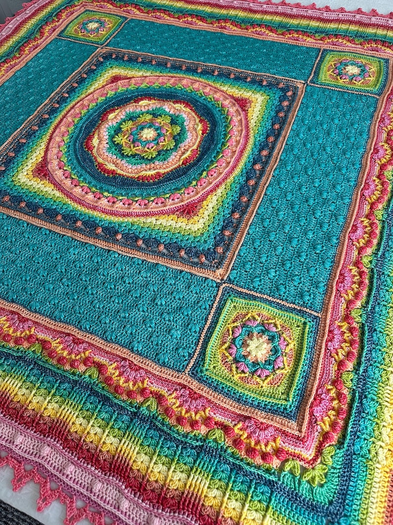Aurora Blanket Crochet Pattern