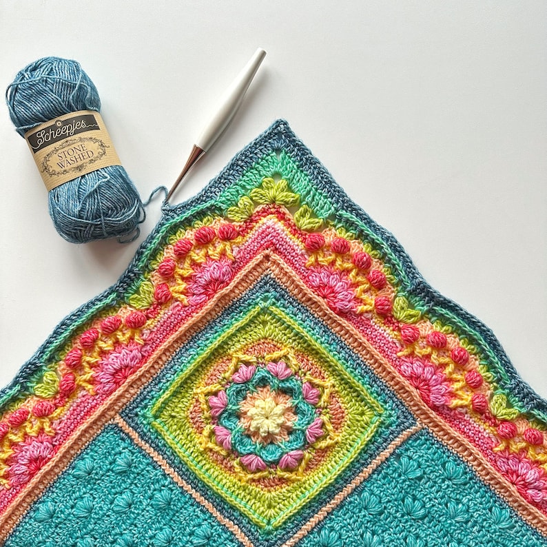 Aurora Blanket Crochet Pattern