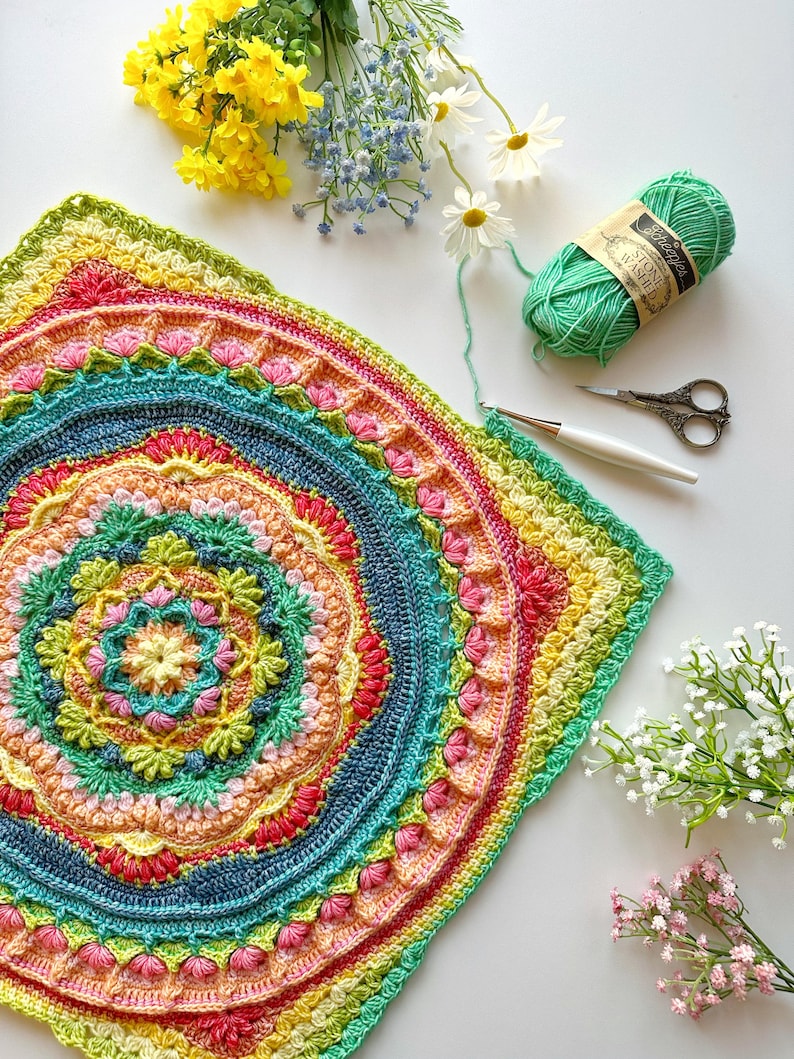 Aurora Blanket Crochet Pattern