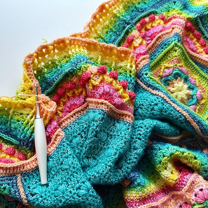Aurora Blanket Crochet Pattern