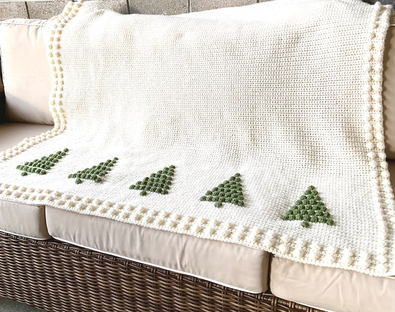 Woodland Blanket Crochet Pattern