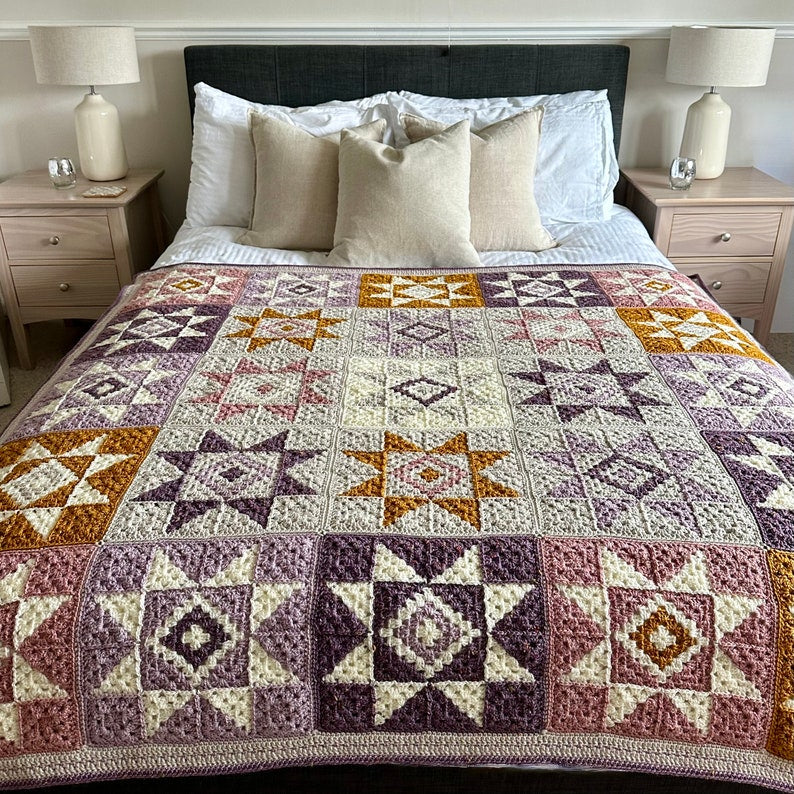 Modern Blanket Crochet Pattern