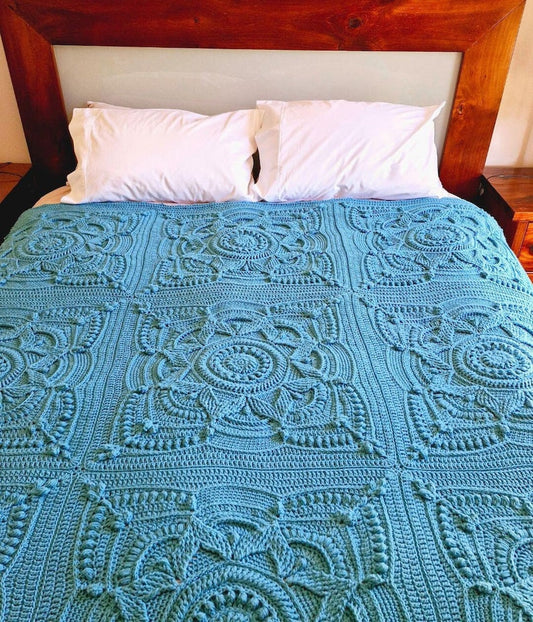 Majestic Blanket Crochet Pattern