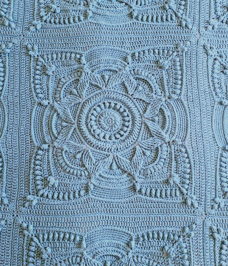 Majestic Blanket Crochet Pattern