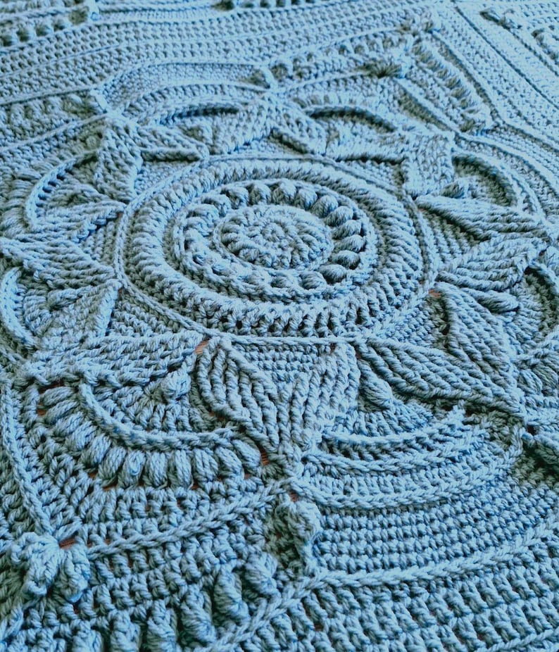 Majestic Blanket Crochet Pattern