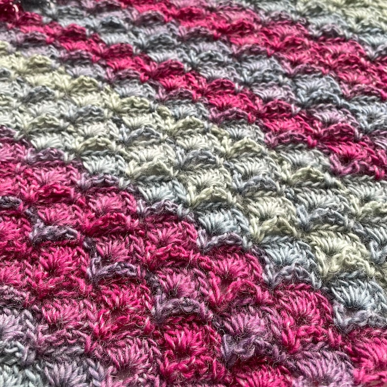 Shell Dreams Blanket Crochet Pattern