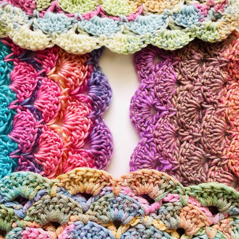 Shell Dreams Blanket Crochet Pattern