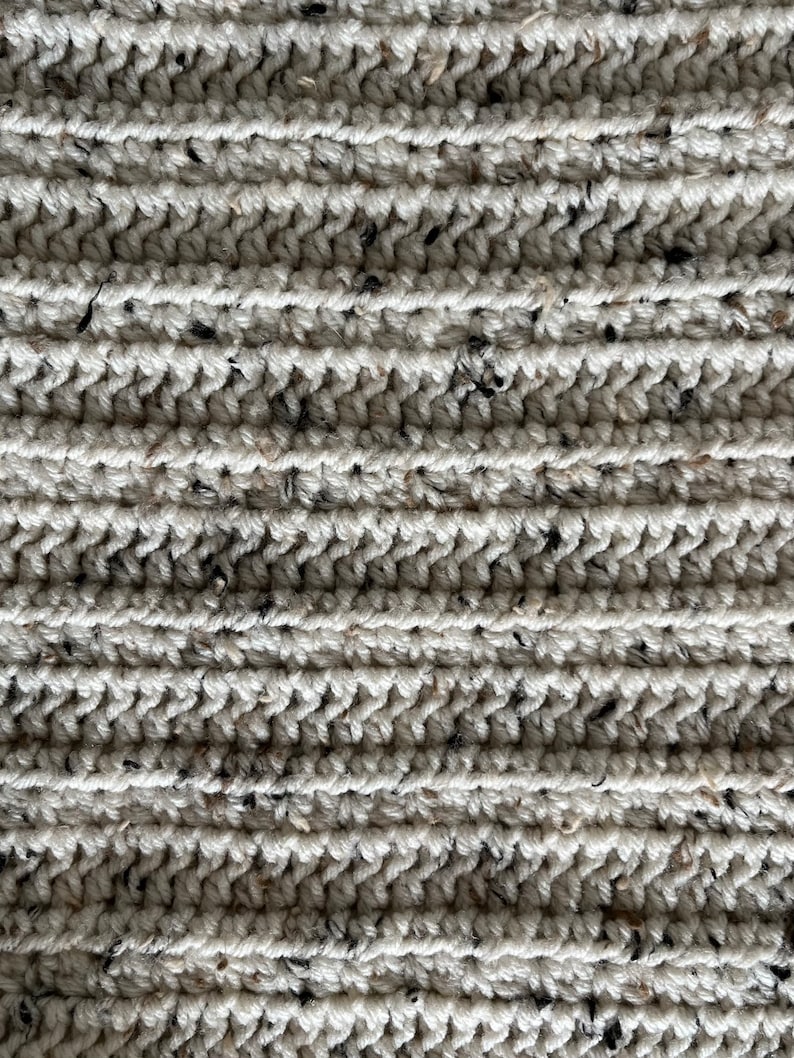 Braided Texture Blanket Crochet Pattern
