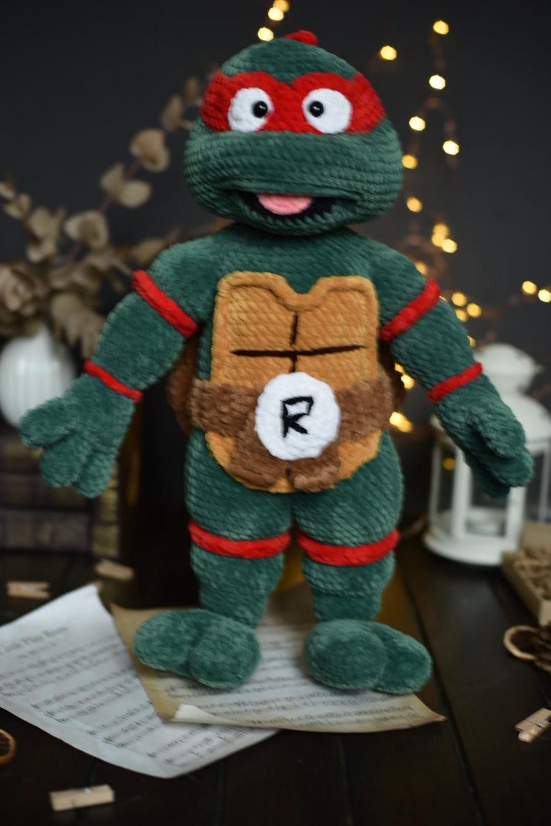 Turtle Warrior Crochet Pattern