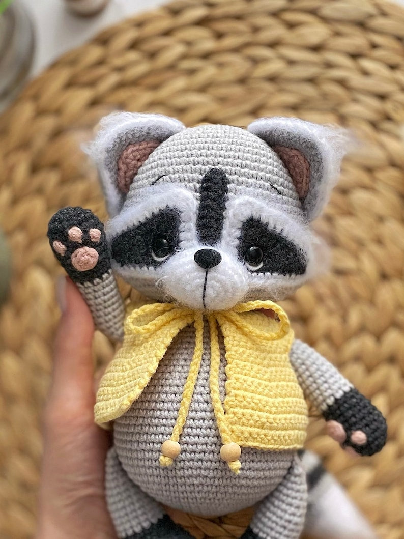 Raccoon Crochet Pattern