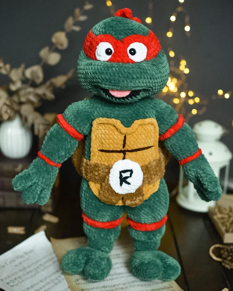 Turtle Warrior Crochet Pattern