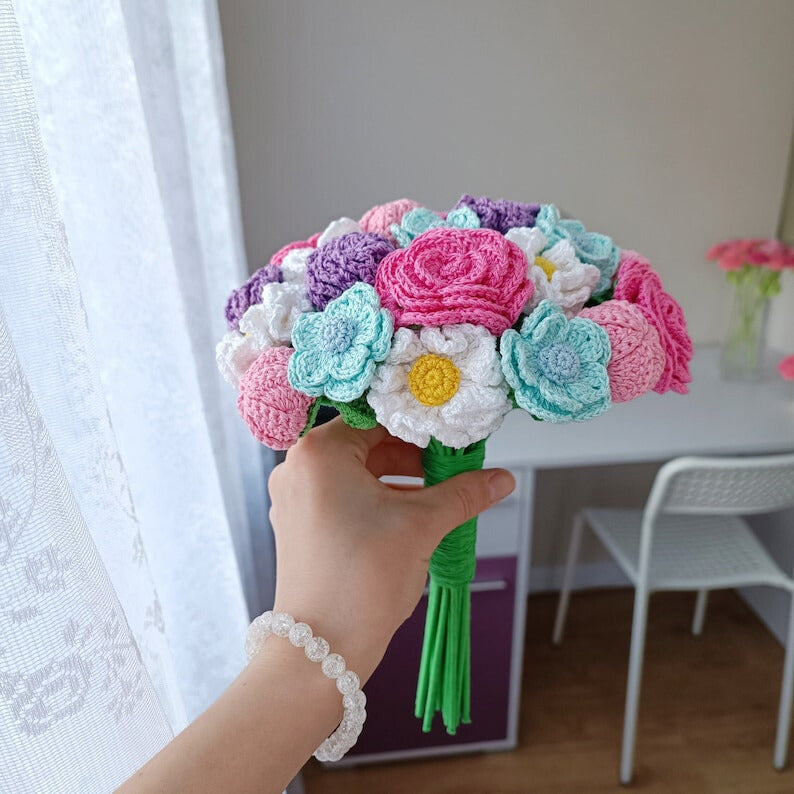 Bouquet Flower Crochet PATTERN
