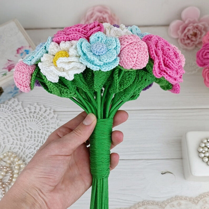 Bouquet Flower Crochet PATTERN