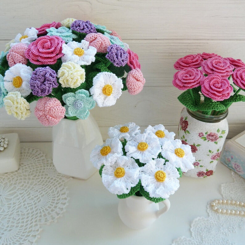Bouquet Flower Crochet PATTERN