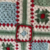 Vintage Holiday Patchwork Blanket Crochet Pattern